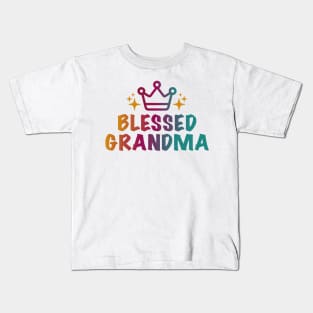 Blessed Grandma Kids T-Shirt